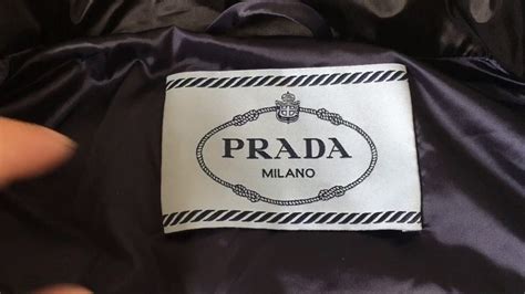 prada coat fake|prada clothes authenticity tags.